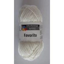 Schachenmayr Favorito kötőfonal, színkód: 00001 Schachenmayr Favorito kötőfonal, színkód: 00001