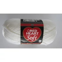 Red Heart Soft fonal, Színkód: 00001
