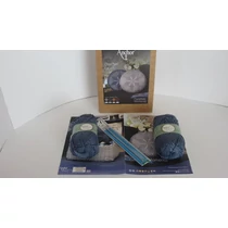 Anchor horgolókészlet-horgolt kerek díszpárna készítéséhez