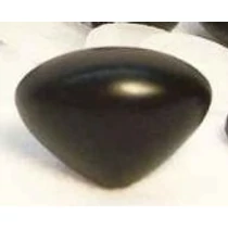 Biztonsági orr játékhoz/bábuhoz, méret: 25 mm, fekete színű - 1 db