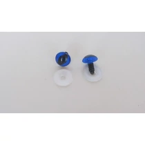 Biztonsági szem játékhoz/bábuhoz, méret: 13,5 mm, kék színű - 1 pár Biztonsági szem játékhoz/bábuhoz, méret: 13,5 mm, kék színű - 1 pár