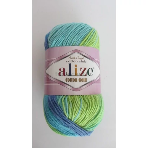 ALIZE Cotton Gold Batik török fonal, Színkód: 4146