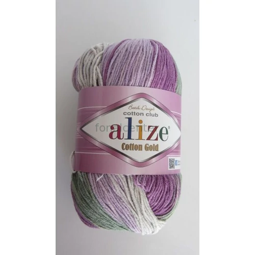 ALIZE Cotton Gold Batik török fonal, Színkód: 4149