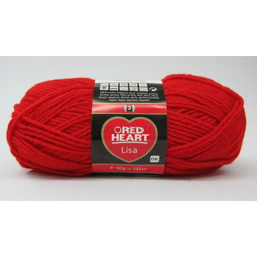 Red Heart Lisa fonal , Színkód: 00207