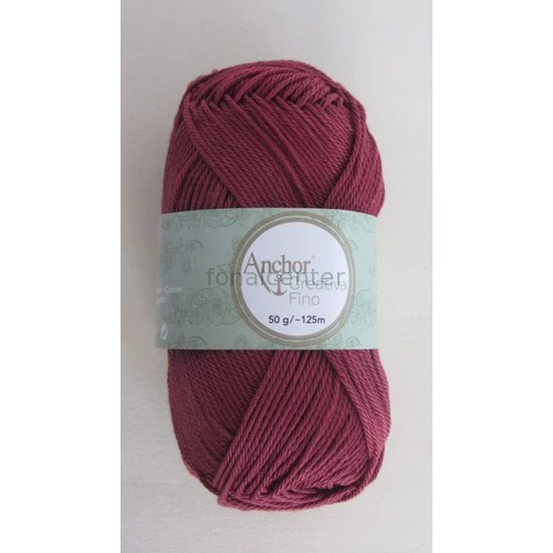 Anchor Creativa Fino fonal, sötét gránátalma piros, színkód: 0425