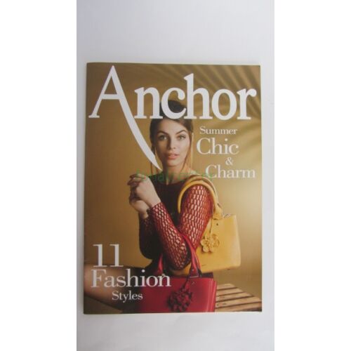 Anchor Summer "Chic and charm" horgolási minta és mintaleírás gyűjtemény