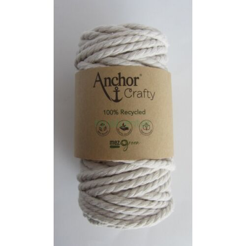 Anchor Crafty makramé fonal, natúr színű,  színkód:00105