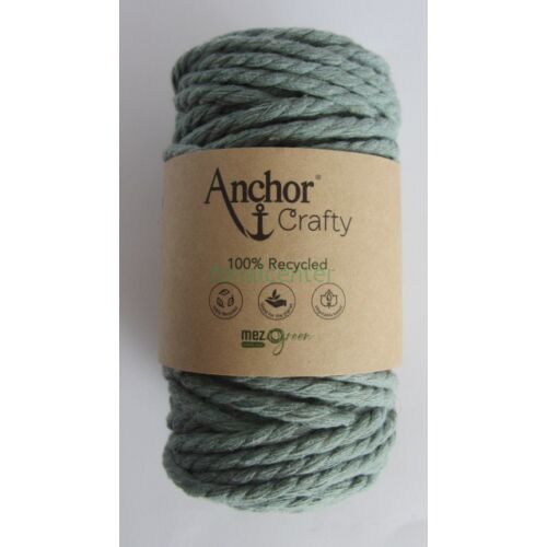 Anchor Crafty makramé fonal, lagúnazöld színű,  színkód:00113