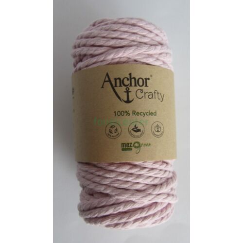 Anchor Crafty makramé fonal, rózsaszínű,  színkód:00115