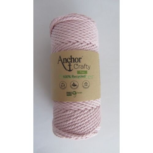 Anchor Crafty Fine makramé fonal,rózsaszínű,  színkód:00115