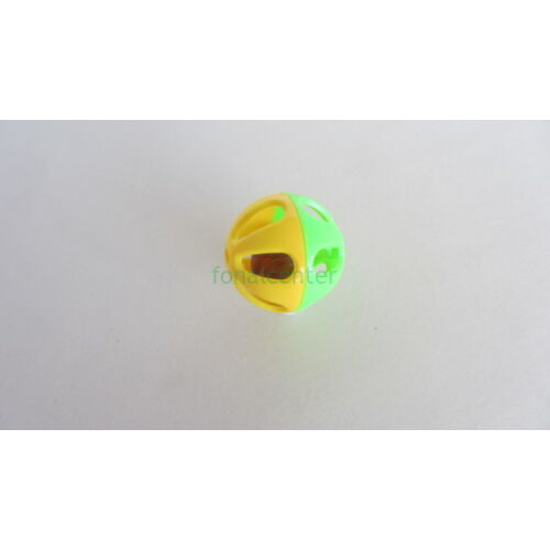 Csörgő játékhoz/bábuhoz, műanyag, színes, kerek, átmérő:36 mm
