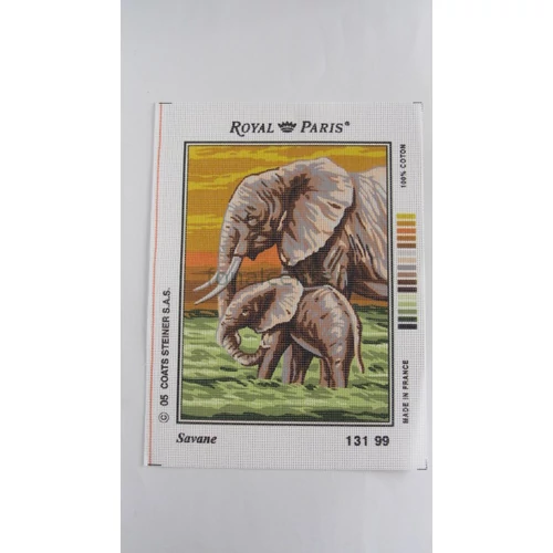 Savane/Szavanna-előnyomott gobelin kanava-Royal Paris0099