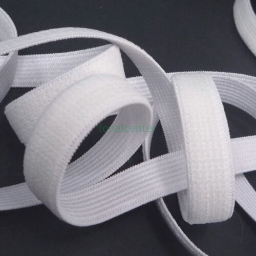 Minőségi plüss nadrág gumi, ( nadrággumi )   -  13 mm, fehér, gazdaságos CSALÁDI CSOMAG  - 10 méter/csomag