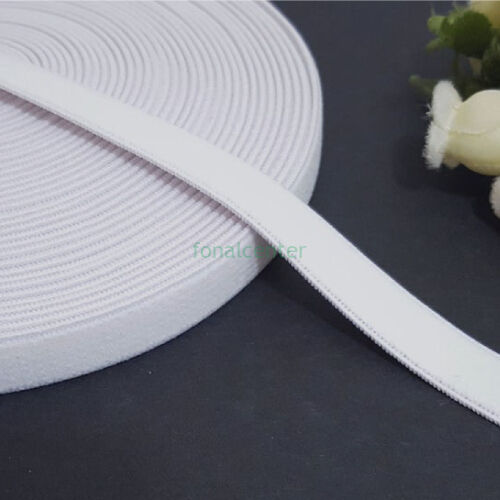 Minőségi plüss nadrág gumi, ( nadrággumi )  -  13 mm, fehér, gazdaságos MEGA PACK  - 50 méter/csomag