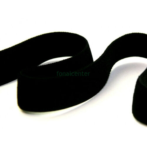 Minőségi plüss nadrág gumi, ( nadrággumi )   -  38mm, fekete, gazdaságos KIS CSALÁDI CSOMAG  - 5 méter/csomag