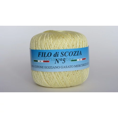  Filo di Scozia No.5 olasz fonal,50 gr, Színkód: 161