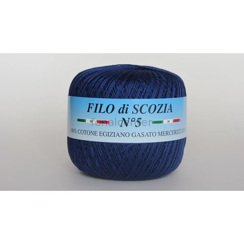  Filo di Scozia No.5 olasz fonal,50 gr, Színkód: 908