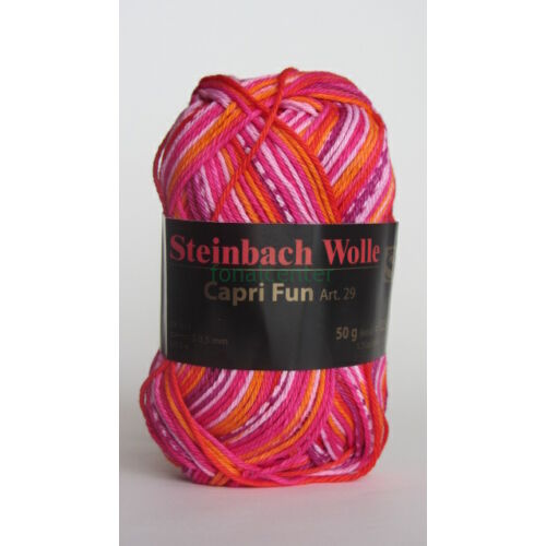 Steinbach Wolle Capri Fun  Art. 29 osztrák multicolor kötőfonal színkód:04